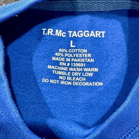 University of Kentucky Stitched Kentucky Sweatshirt. Size Large. By T. R. McTagg - Picture 3 of 4